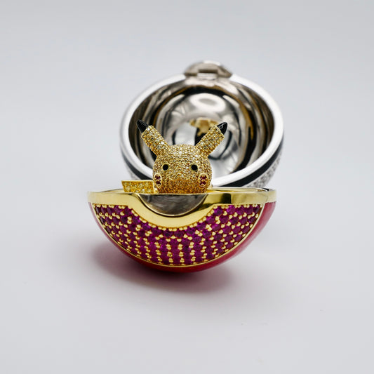 Pikachu Pokéball Locket, view 2