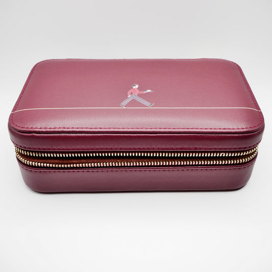 Leather Bellboy Burgundy Jewelry Box | by Disco Marshmallow