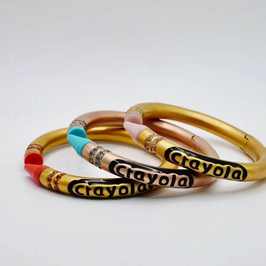 Crayon Bracelet, 18K Gold Filled, Ready to Ship