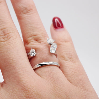 Stacking Ring Set, 14K Gold, view 13