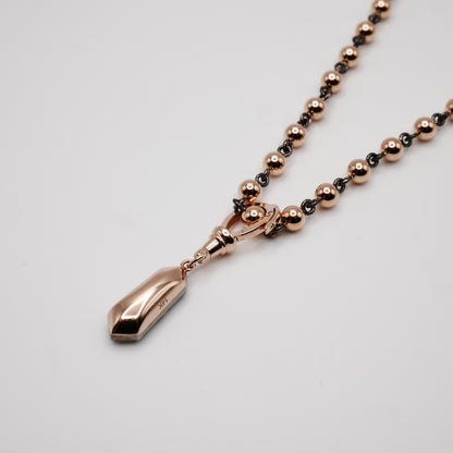 Georgian Victorian Ball Sphere Chain Kite Lab Diamond or Moissanite Pendant, 14K Gold, view 2