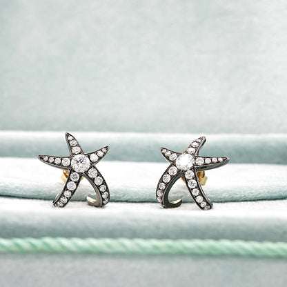 Starfish Earrings, view 5