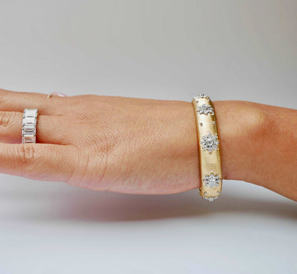Silk Diamond Bangle, view 9