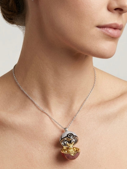 Pikachu Pokéball Locket, view 7