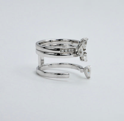 Stacking Ring Set, 14K Gold, view 2