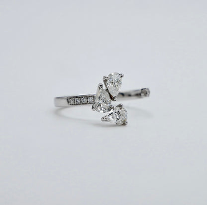 Stacking Ring Set, 14K Gold, view 4