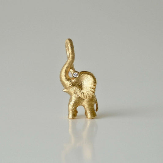 ole lynggaard, elephant pendant,  diamond elephant pendant, medium elephant, tamara kalinic