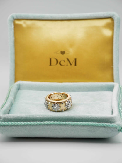 Fabric Silk Diamond Ring, view 6