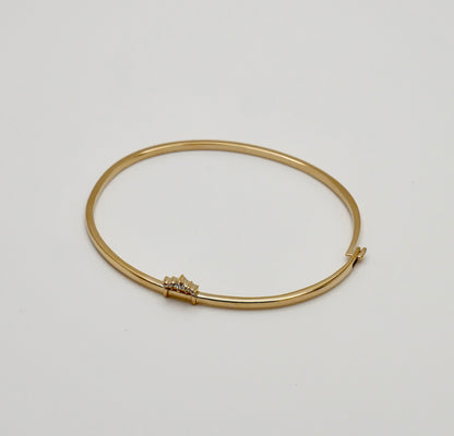 Crown Lab Diamond Bangle, view 2