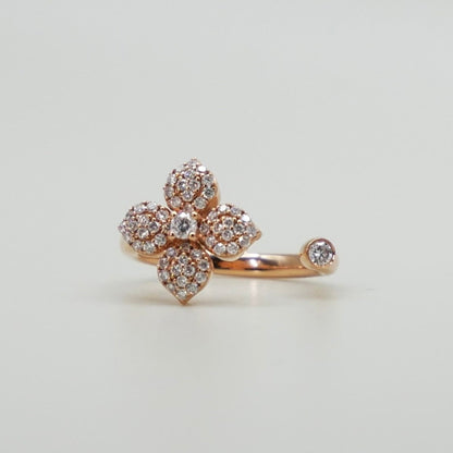 Diamond Clover Ring