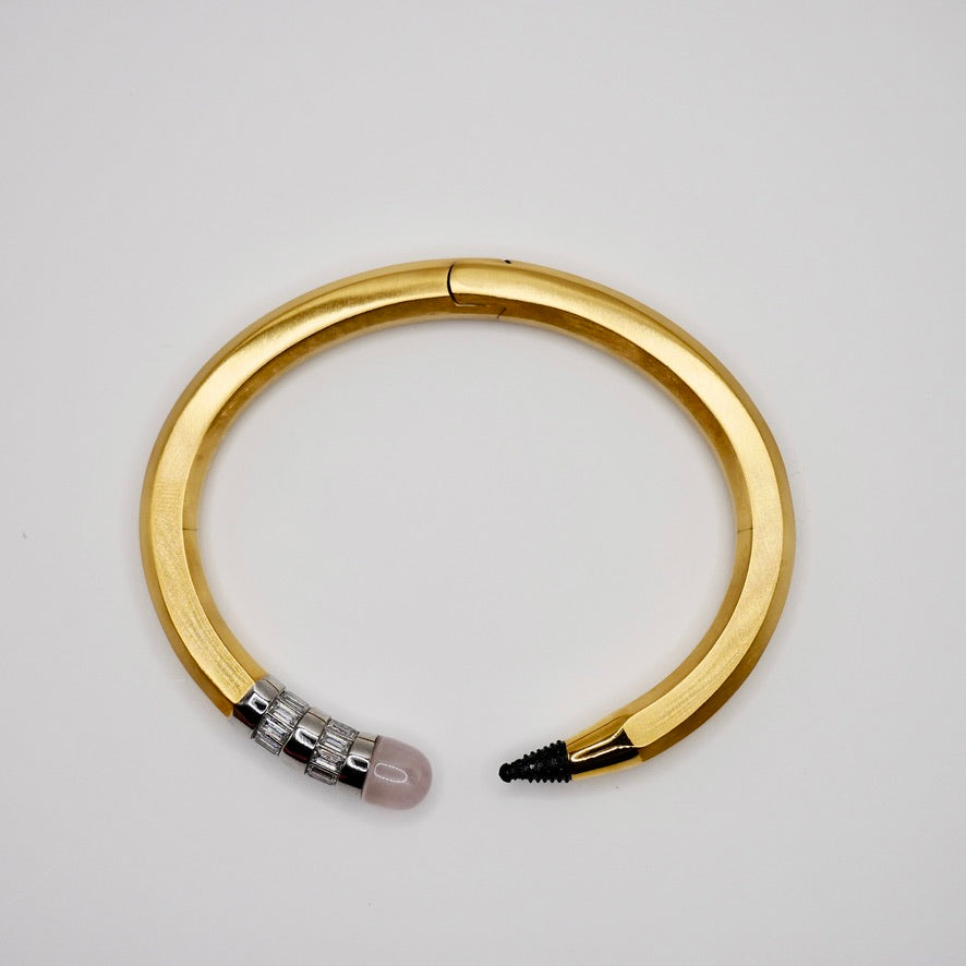 18K Gold Filled Pencil and Burger Combo, Hypoallergenic, Waterproof and Tarnish Resistant | Nadine Ghosn style | Drake jewelry | Justin Bieber jewelry | Beyonce jewelry | novelty fun fine jewelry | by Disco Marshmallow