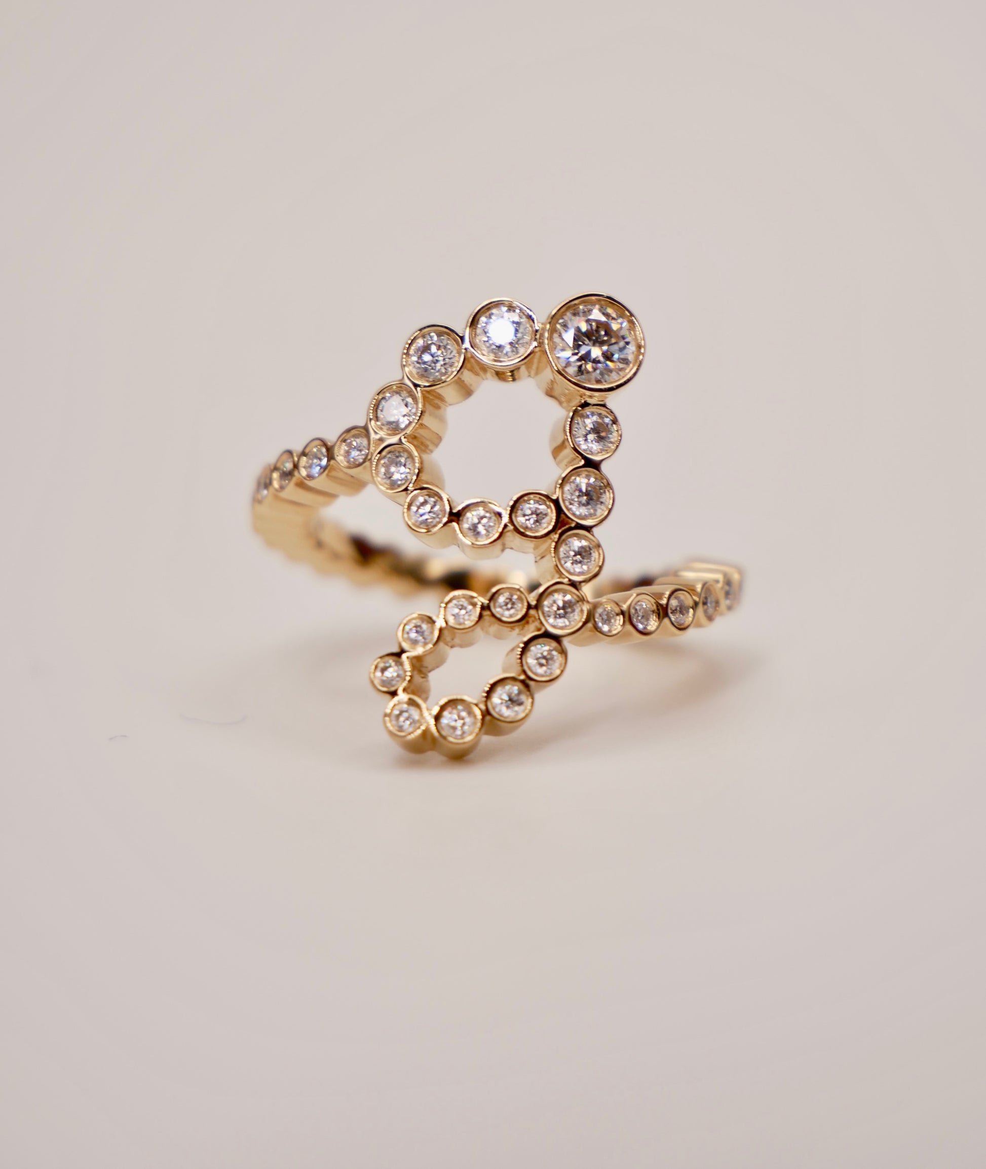 sophie bille brahe diamond alphabet ring