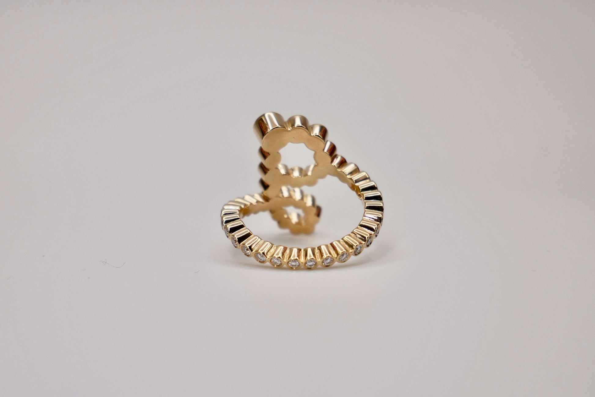 sophie bille brahe diamond alphabet ring