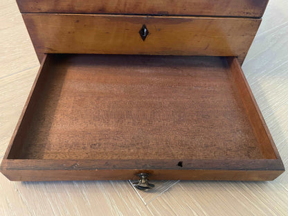 Antique 19th Century Walnut Shell Inlay Vanity Box, view 5