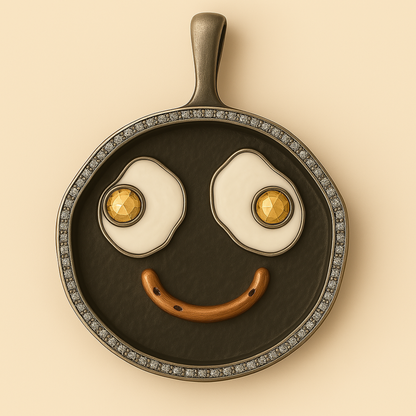 Happy Pan Pendant