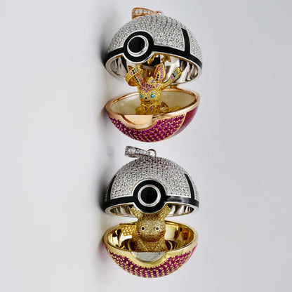 Pikachu Pokéball Locket, view 6