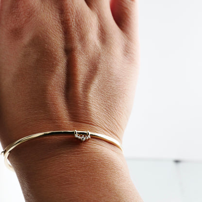 Crown Lab Diamond Bangle, view 6