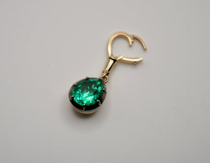 Georgian Victorian Ball Chain Pendant, view 2
