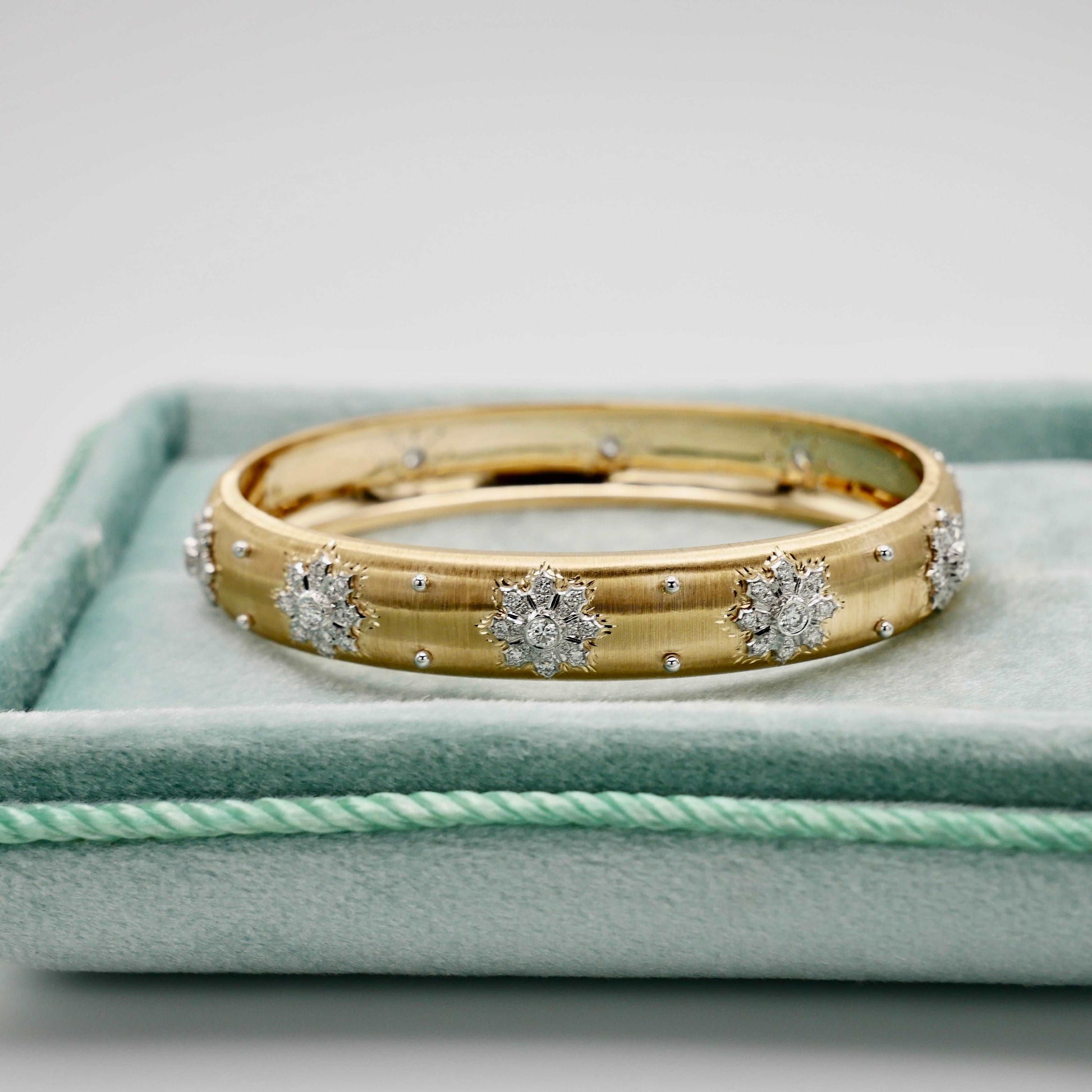 Buccellati Macri Yellow Diamond Bracelet Bangle