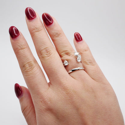 Stacking Ring Set, 14K Gold, view 12