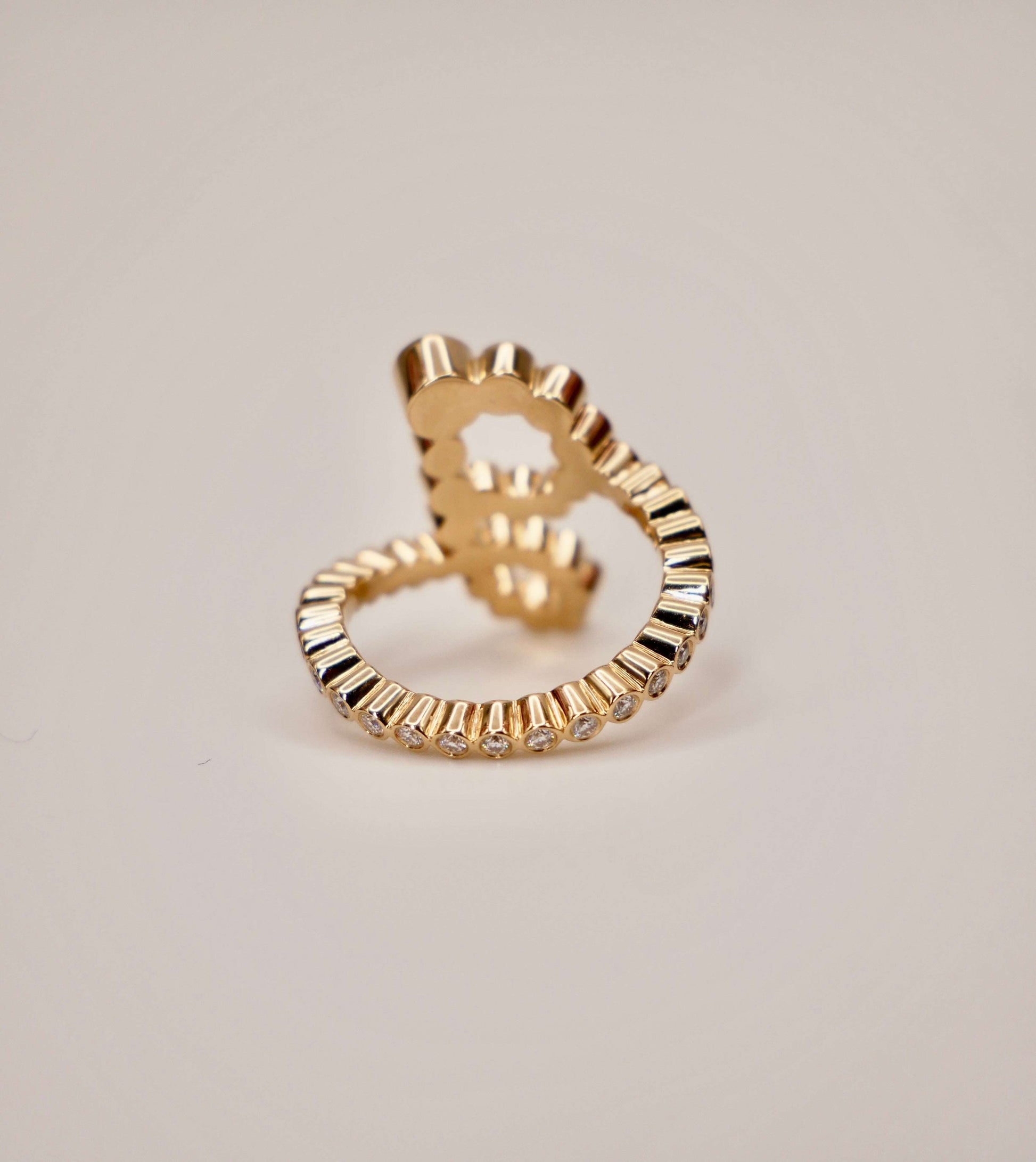 sophie bille brahe diamond alphabet ring