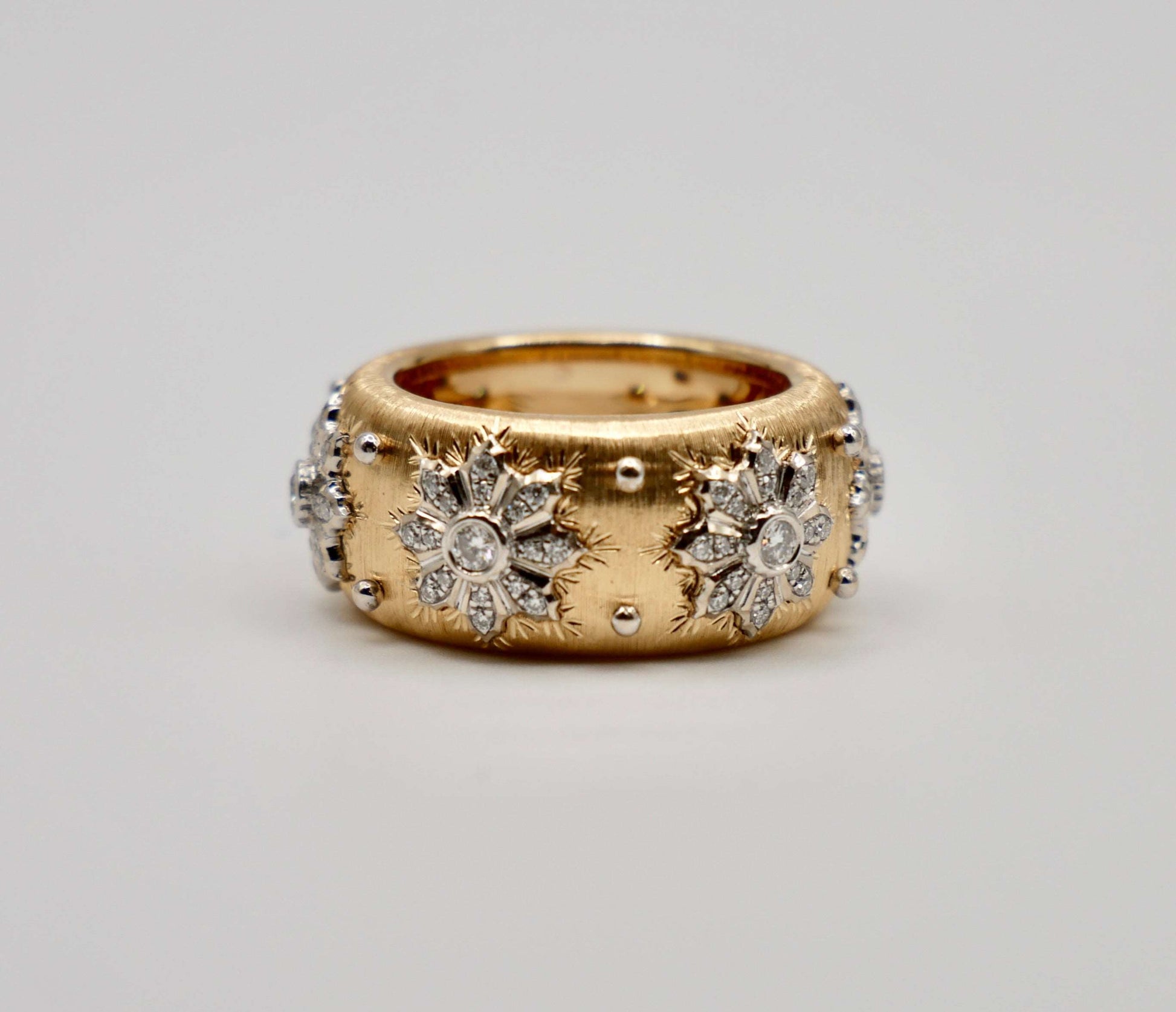 Buccellati Macri Yellow Diamond Ring