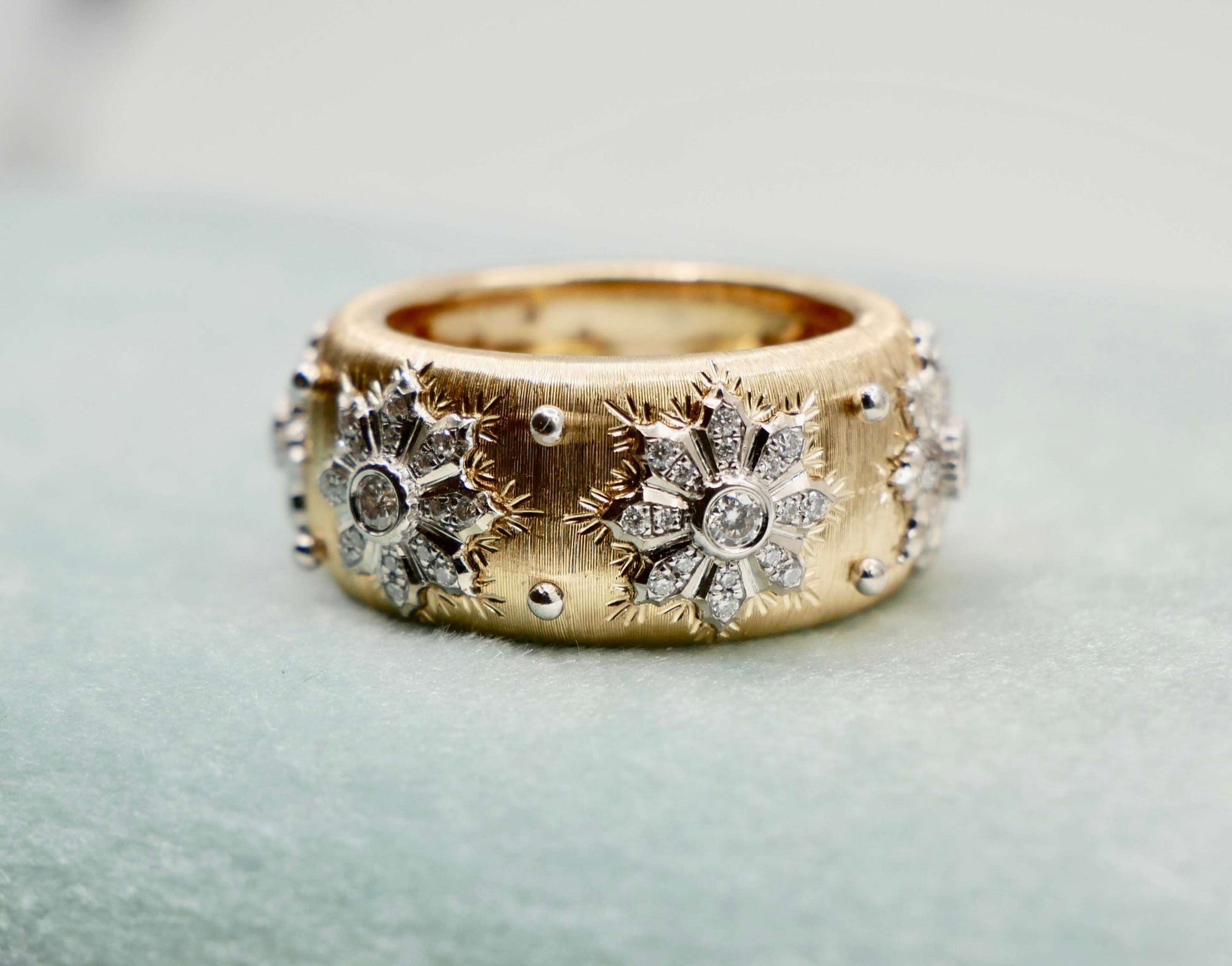 Buccellati Macri Yellow Diamond Ring