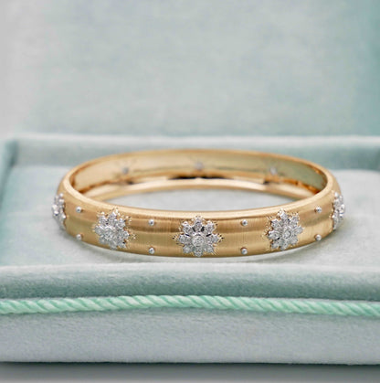 Silk Diamond Bangle, view 5