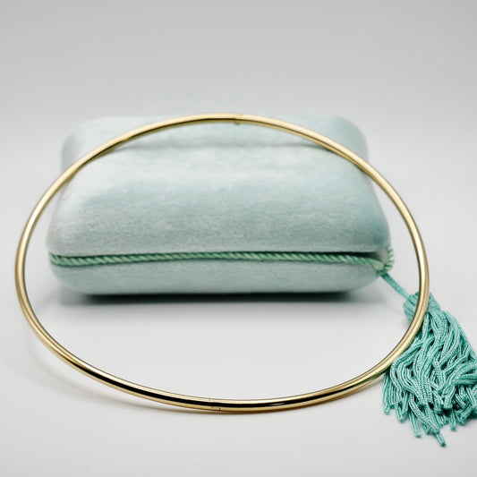 Omega Torque Collar Necklace, view 2