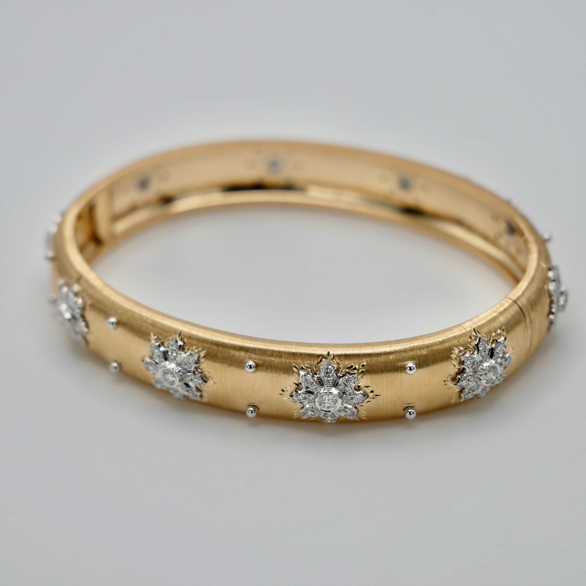 Buccellati Macri Yellow Diamond Bracelet Bangle