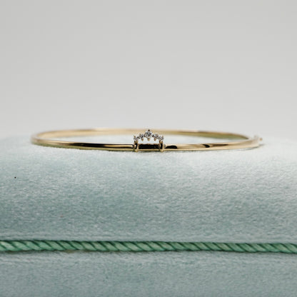 Crown Lab Diamond Bangle, view 5