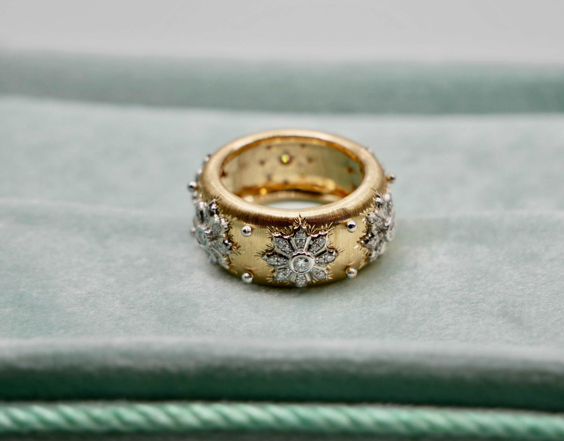 Buccellati Macri Yellow Diamond Ring