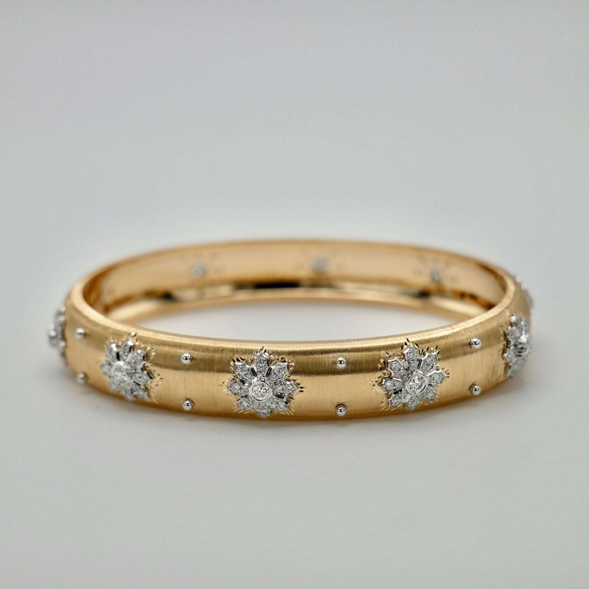 Buccellati Macri Yellow Diamond Bracelet Bangle