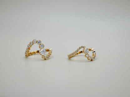 Wave Embrace III Ring, 18K Gold, view 5