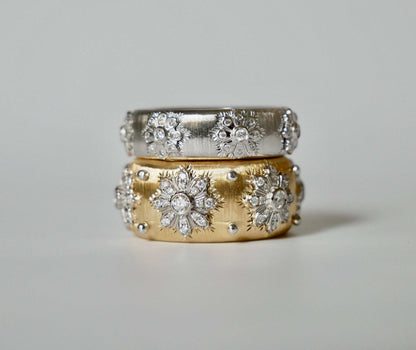 Fabric Silk Diamond Ring, view 8