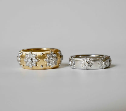 Fabric Silk Diamond Ring, view 7