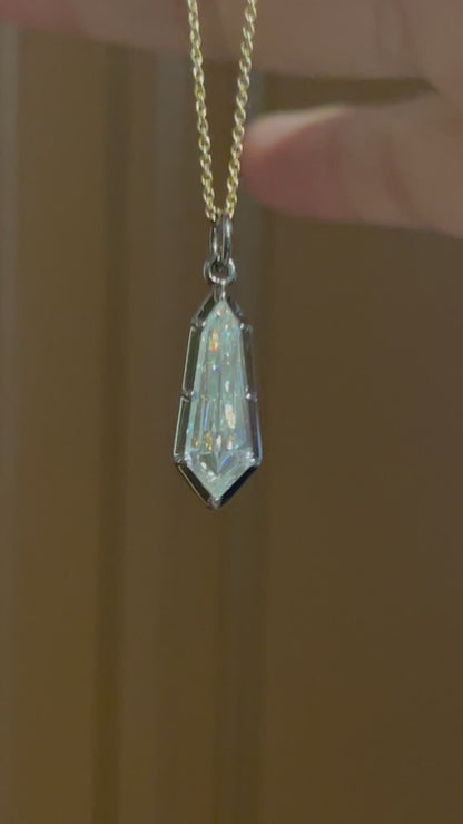 Georgian Victorian Kite Pendant, 14K Gold