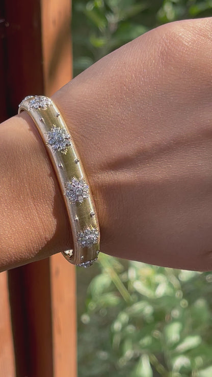 Silk Diamond Bangle