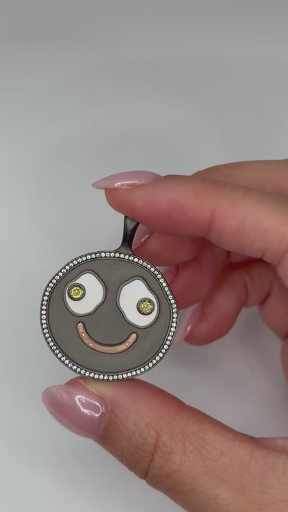 Happy Pan Pendant