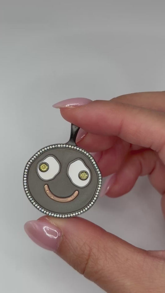 Happy Pan Pendant